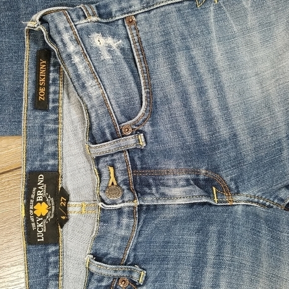 Lucky Brand Zoe Skinny Jeans - Picture 4 of 8